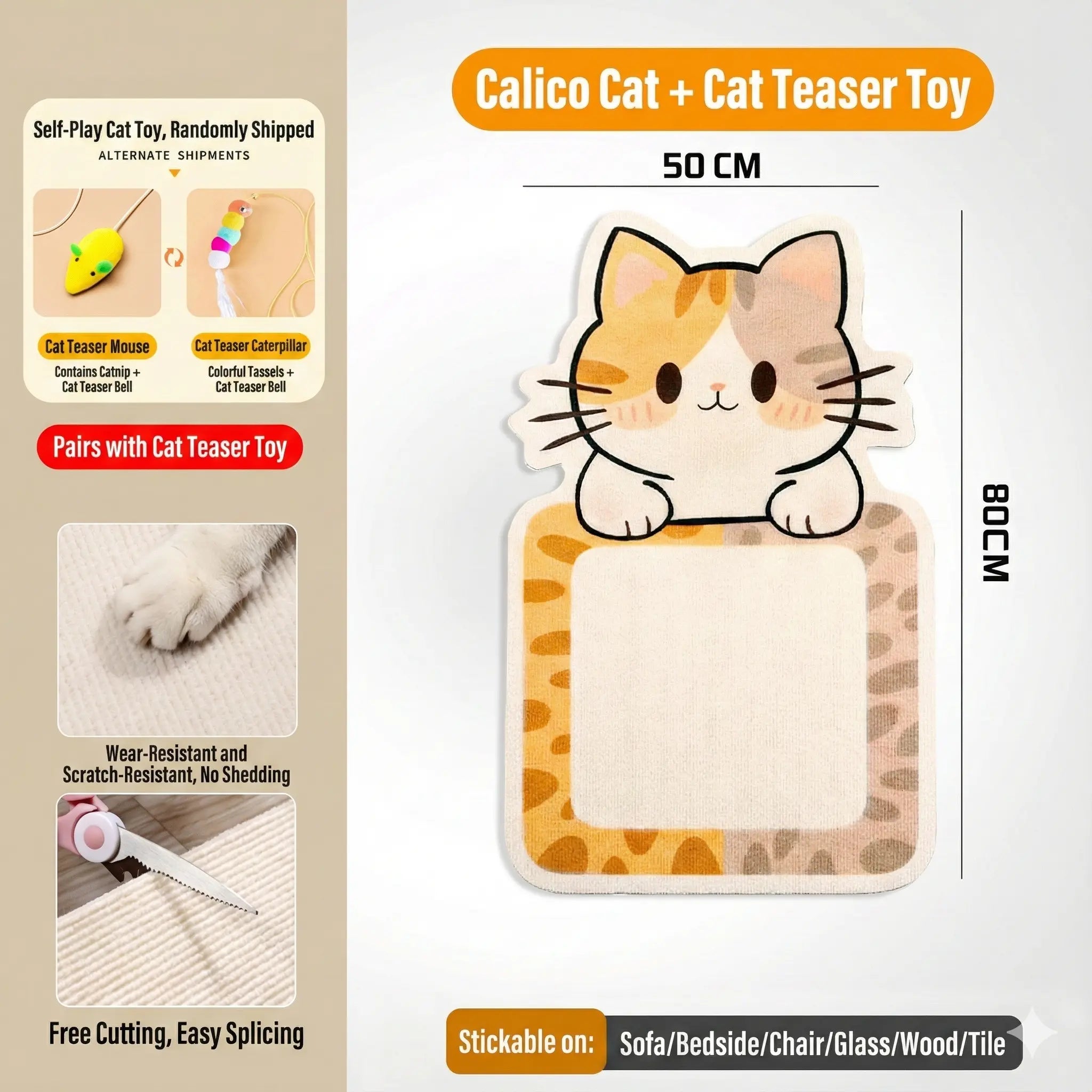 Alfombrilla para Gatos Calico(Tejido 5D) - imagen 13