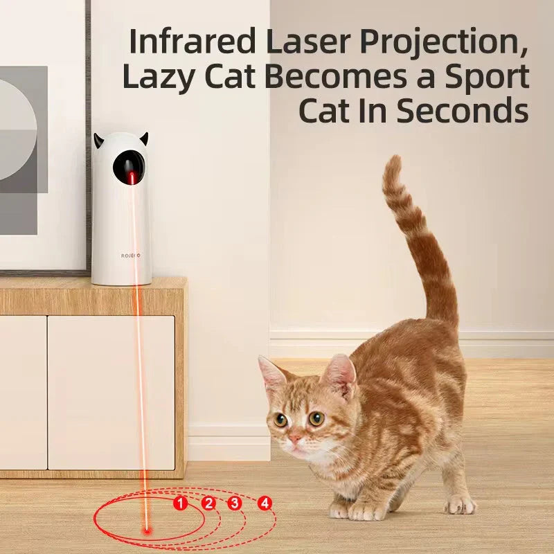 Juguete Láser Automático para Gatos ROJECO - imagen 3