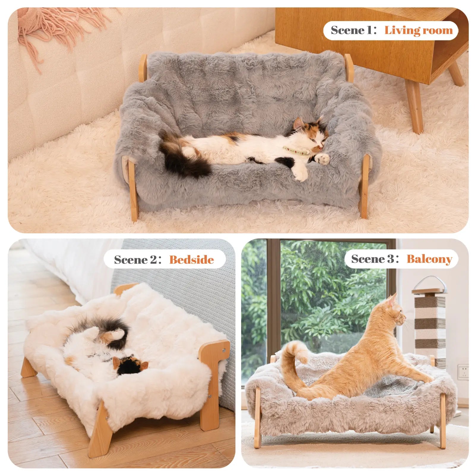 Cama para Perros Blanco - imagen 8