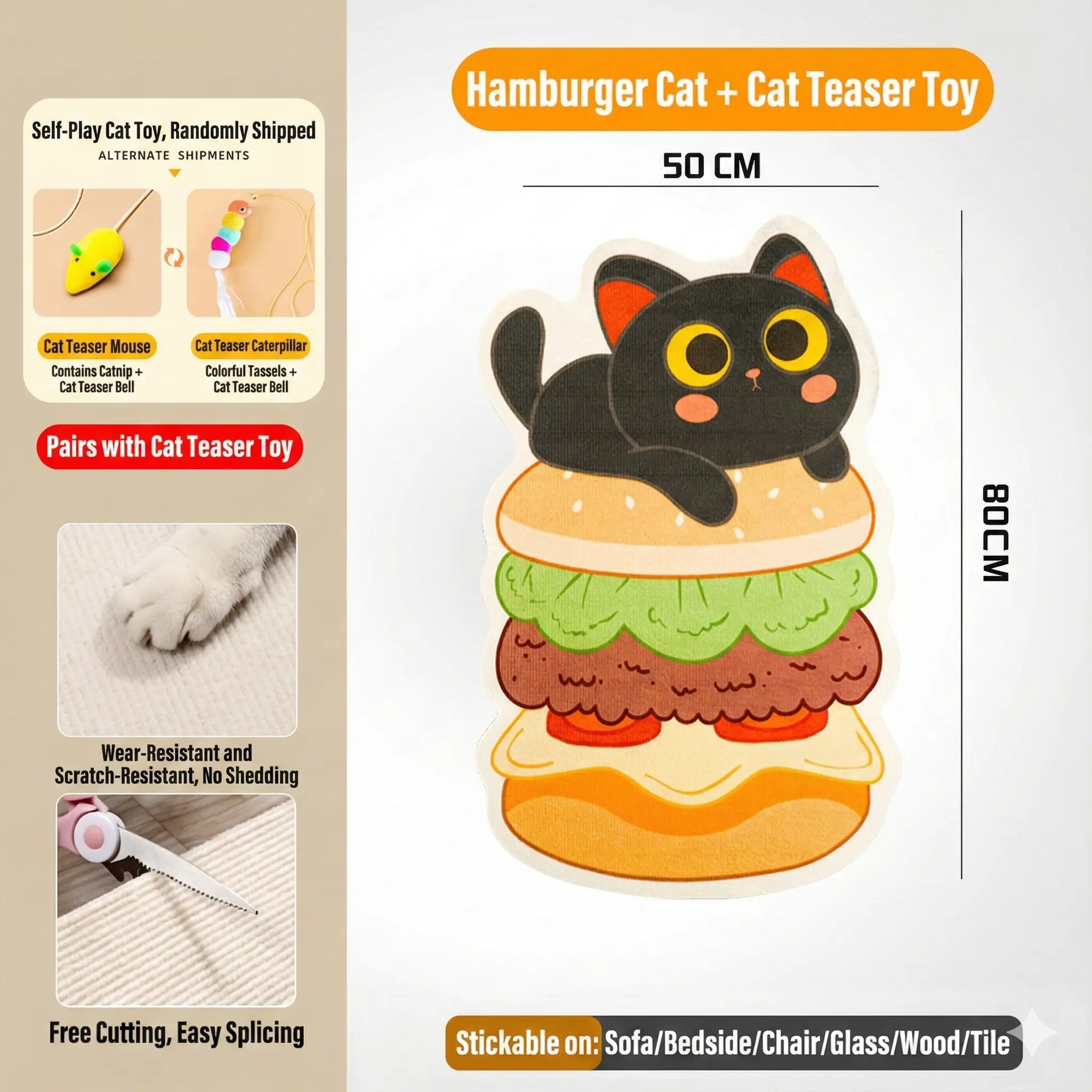 Alfombrilla para Gatos Calico(Tejido 5D) - imagen 14