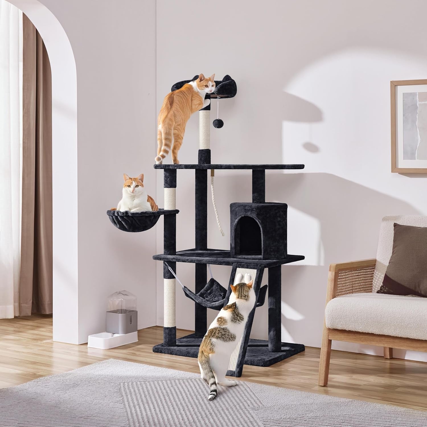 Rascador para Gatos Negro - imagen 9