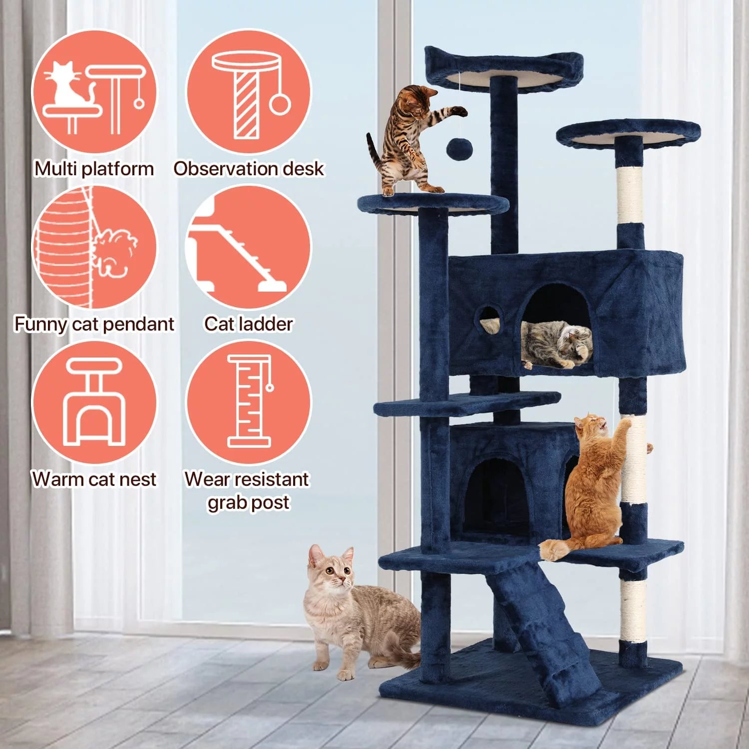 Rascador para Gatos Navyblue - imagen 2