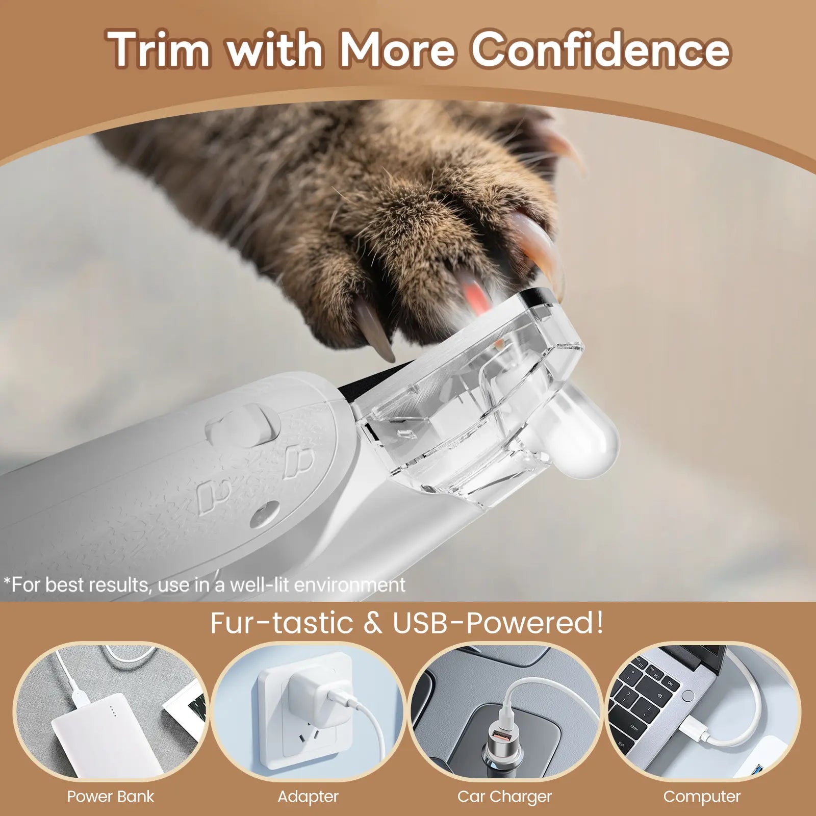 Cortaúñas Impermeable Set para Perros - imagen 4