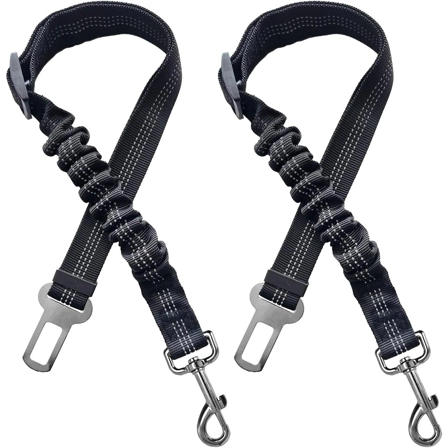 Cinturón de Seguridad para Perros Negro