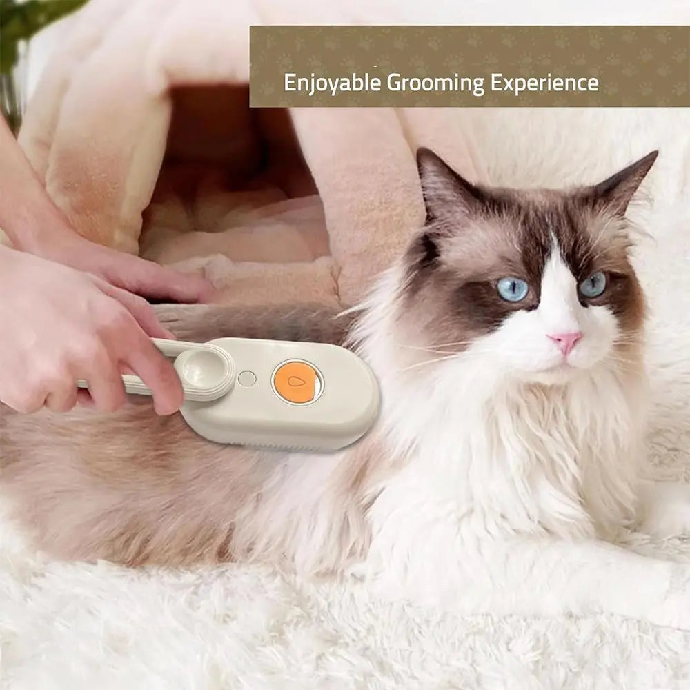 Cepillo de Aseo para Gatos Naranja Marrón - imagen 10