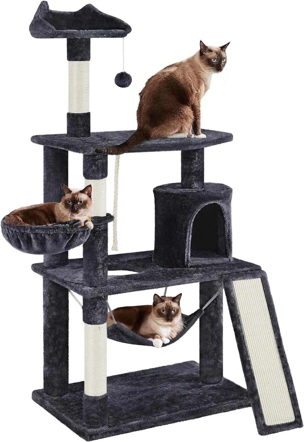 Rascador para Gatos Negro - imagen 2