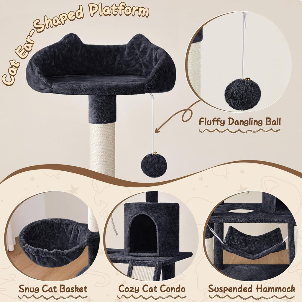 Rascador para Gatos Negro - imagen 5