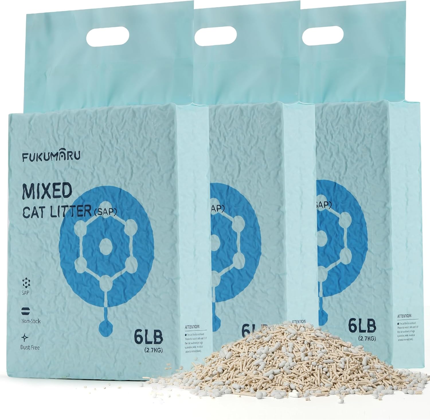 Bandeja de Arena para Gatos 5.5Lb Tapioca Cat Litter