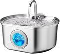 Bebedero Automático Acero Inox. para Perros 2.2L Water Fountain-Square