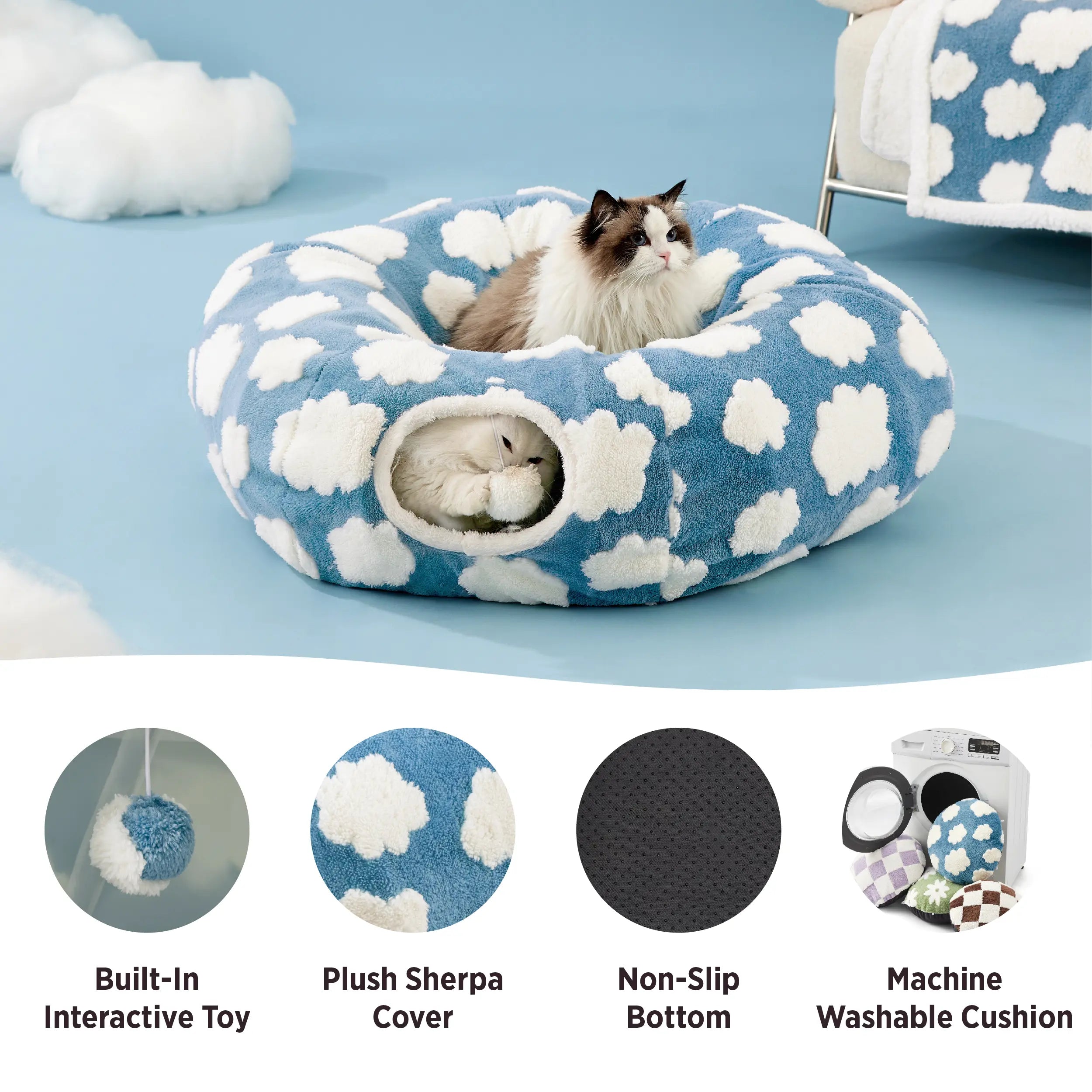 Cama para Perros Light Azul - imagen 3