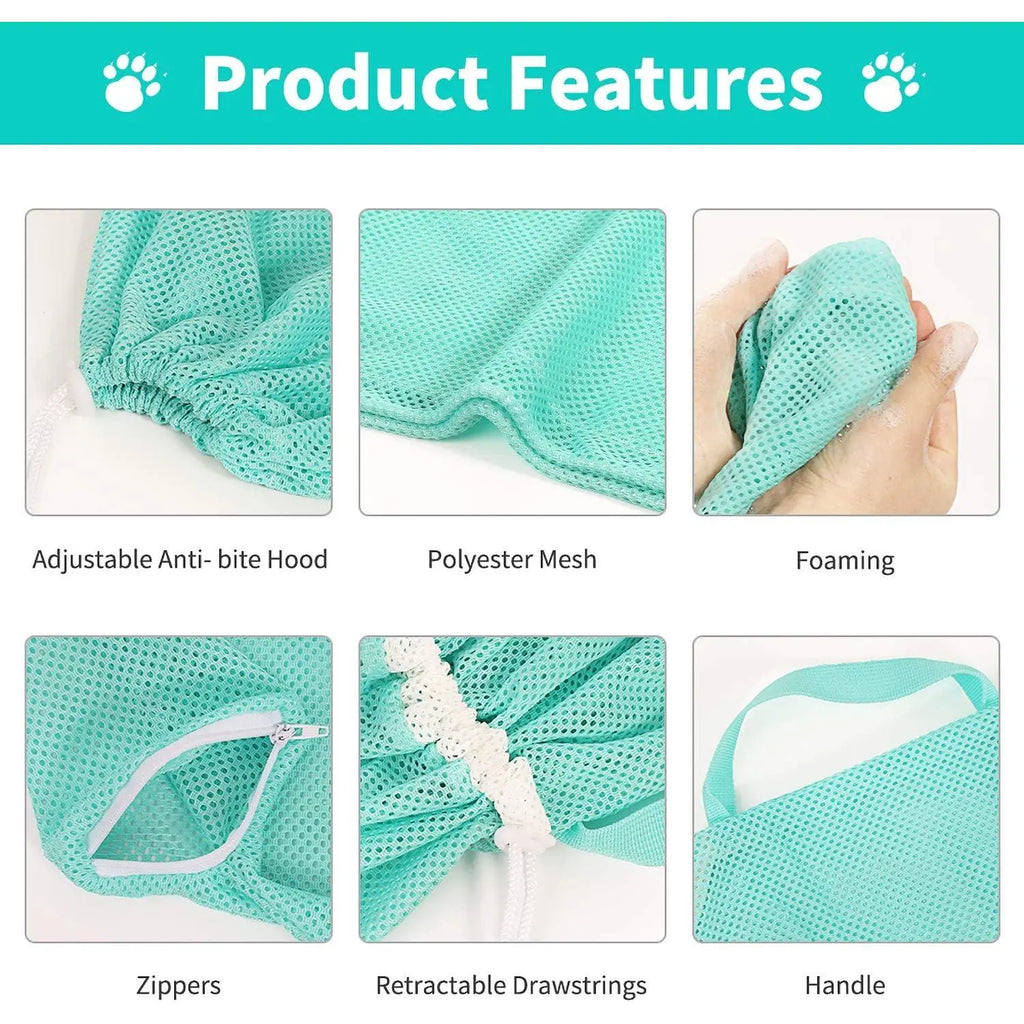 Accesorio de Aseo Ajustable Transpirable para Gatos - imagen 4