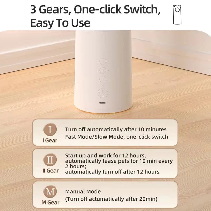 Juguete Láser Automático para Gatos ROJECO - imagen 5