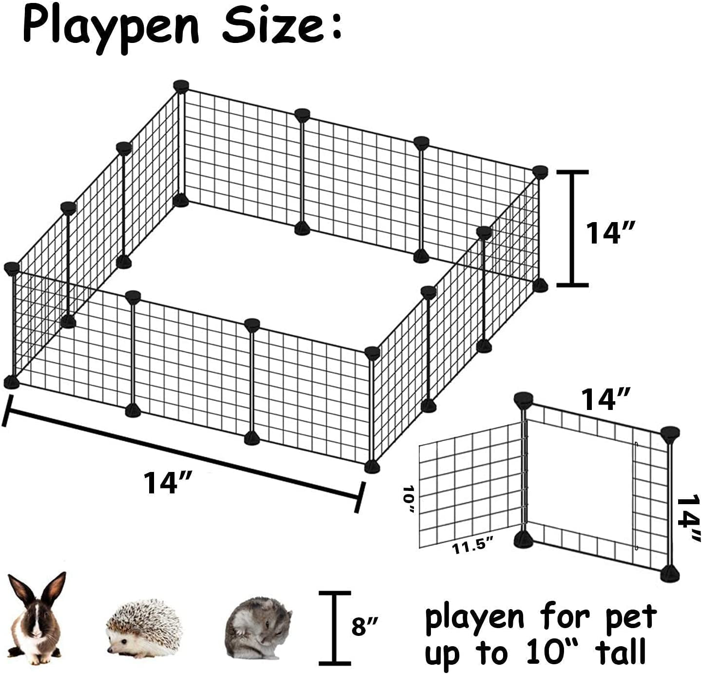Valla/Parque Portátil para Animales Pequeños - imagen 7