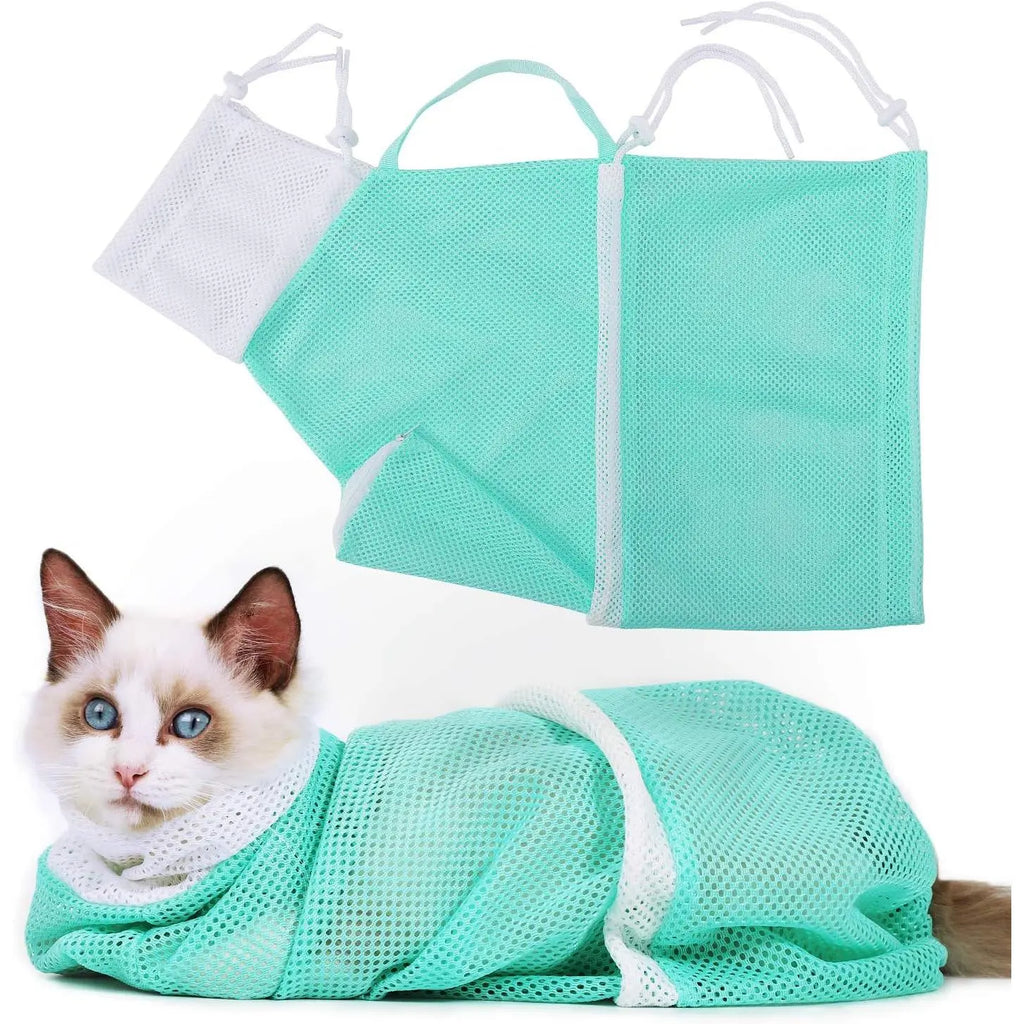 Accesorio de Aseo Ajustable Transpirable para Gatos