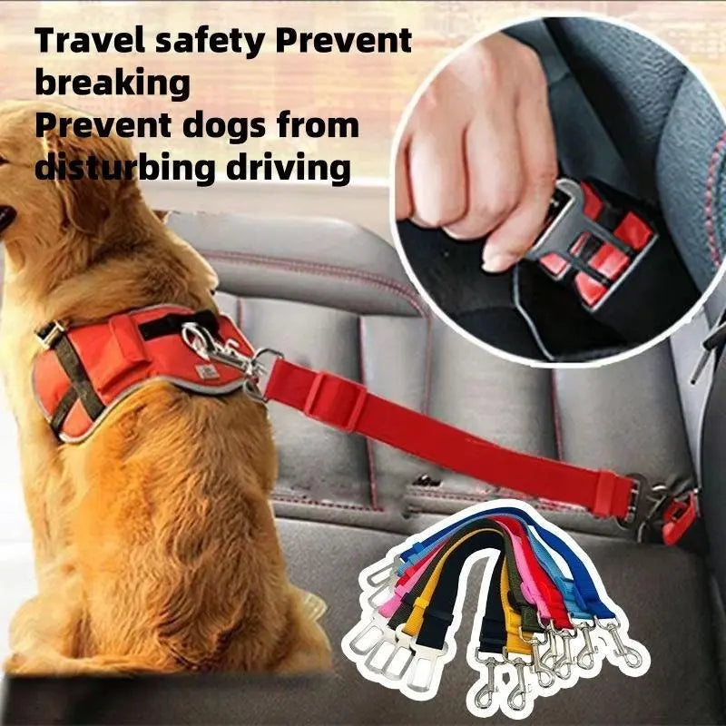 Cinturón de Seguridad para Perros Negro - imagen 3