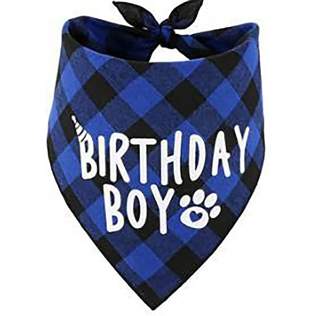 Bandana para Mascotas Azul. - imagen 8