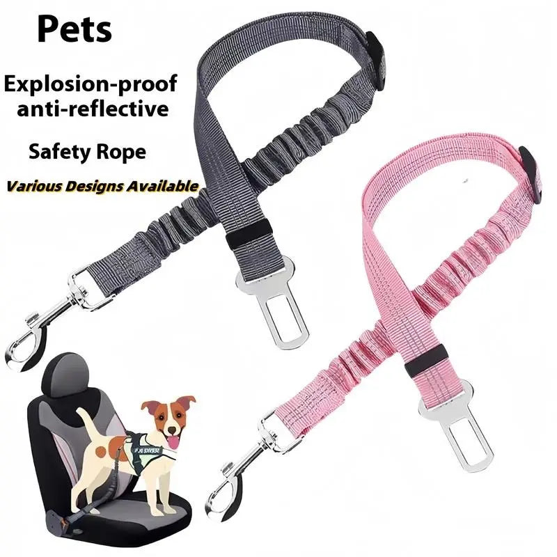 Cinturón de Seguridad para Perros Negro - imagen 4