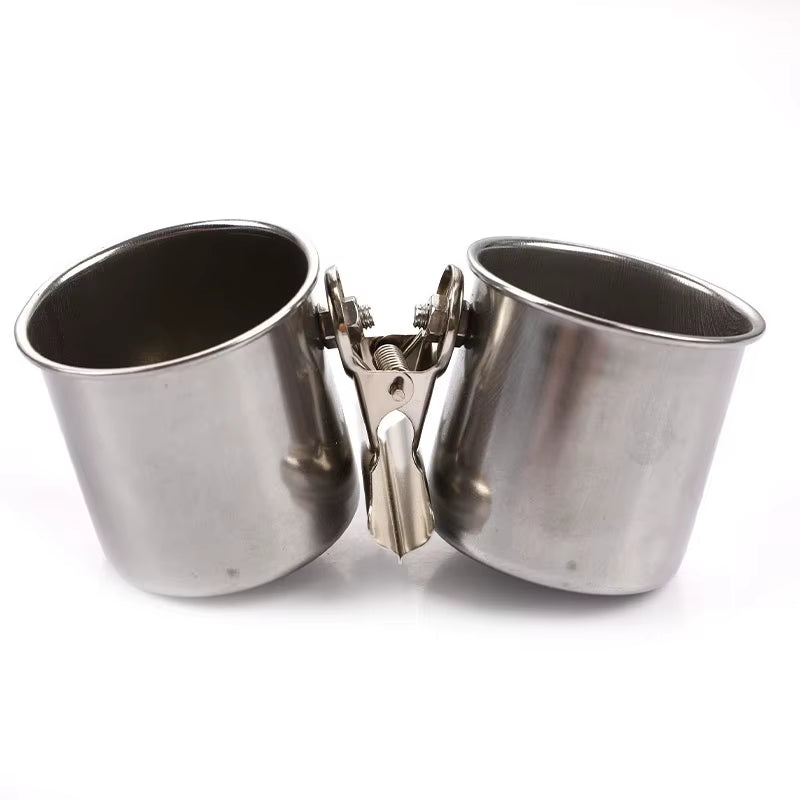 Alimento Acero Inox. para Aves